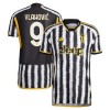 Maillot de Supporter Juventus 2023-24 Vlahovic 9 Domicile Pour Homme